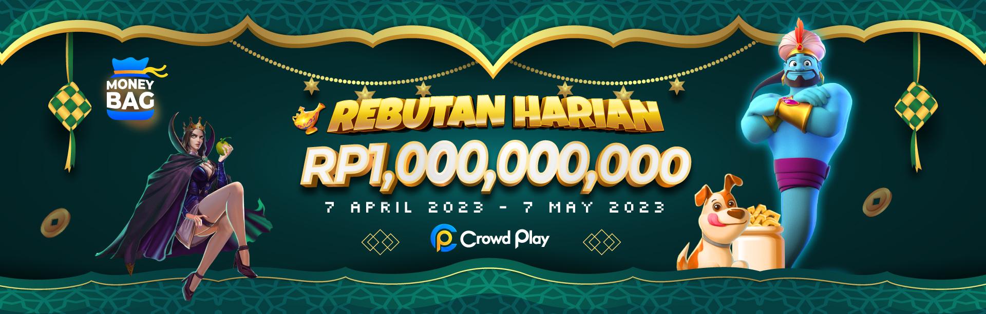 CROWDPLAY Rebutan Harian