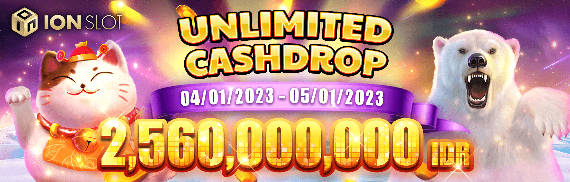 IONSLOT CASHDROP APRIL