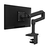 Ergotron – LX Single Monitor Arm, VESA Desk Mount – for Monitors Up to 34 Inches, 7 to 25 lbs – Matte Black