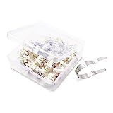 Gateron KS-9 Brown Switches for Mechanical Keyboards,3-pin White-Shell Supporting SMD RGB Light-Pack 20