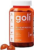Goli Nutrition SUPERFRUITS Vitamin Gummies 60 Count, 60 CT