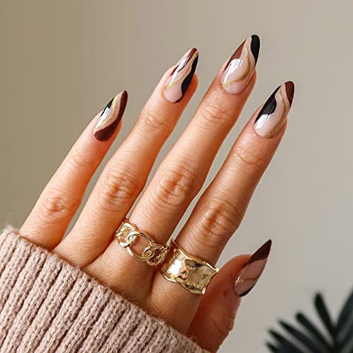 Best Brown Acrylic Nails - Latest Guide