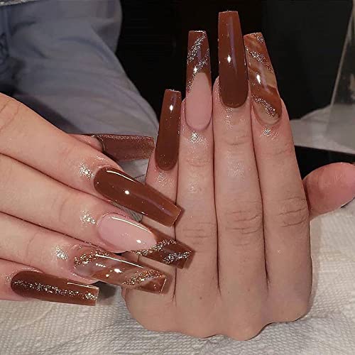 Best Brown Acrylic Nails - Latest Guide