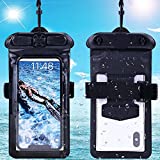 Puccy Case Cover, Compatible with Garmin ECHOMAP UHD 63cv 65cv 6' Black Waterproof Pouch Dry Bag (Not Screen Protector Film)