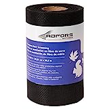 ADFORS Vent Mesh, 8 ' x 100', Charcoal