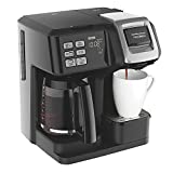 Hamilton Beach FlexBrew 2-Way Brewer Programmable Coffee Maker (49976) Bundle with Support Extension